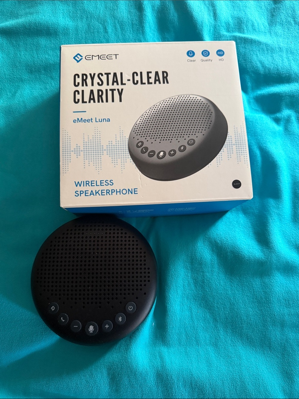 Luna Wireless Speakerphone - Black